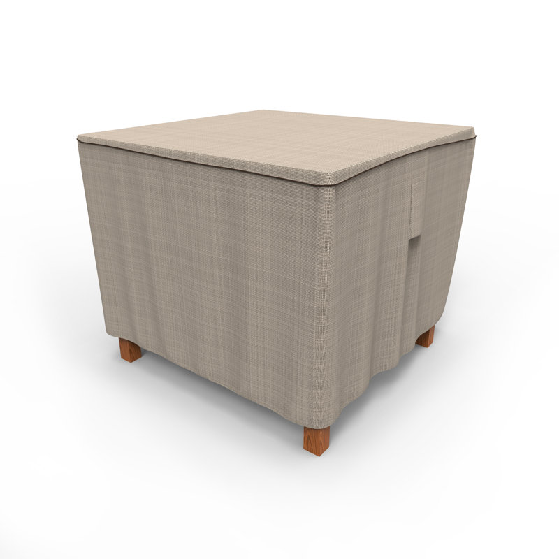 Housse pour table de patio carrée résistante à l'eau Miguel, H 28 po x l 36 po x P 36 po