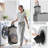 180L Triple-Bag Laundry Hamper With Lid, Extra-Large Clothes Basket With Strong Handles, Bedroom Or Laundry Room Organizer-1304855267