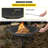 22'' Round Steel Fire Pit Accessory