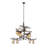 Durrin 12 - Light Dimmable Geometric Chandelier