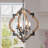 Aziz 4-Light Geometric Lantern Pendant