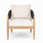 Fauteuil club d'extérieur en bois d'acacia-2010866834