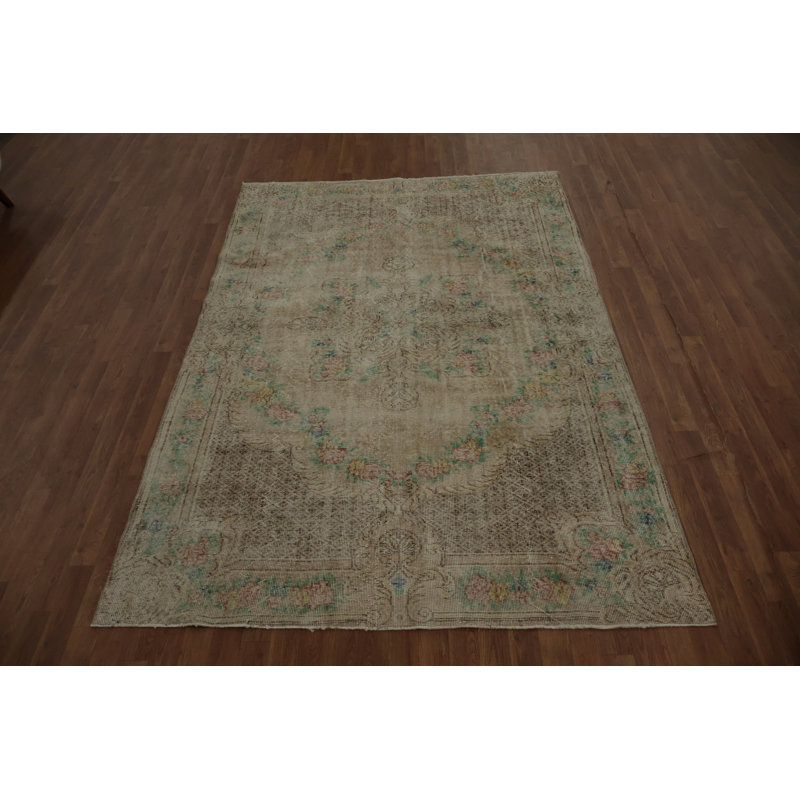 Tapis turc rétro Anatolian 6 x 9