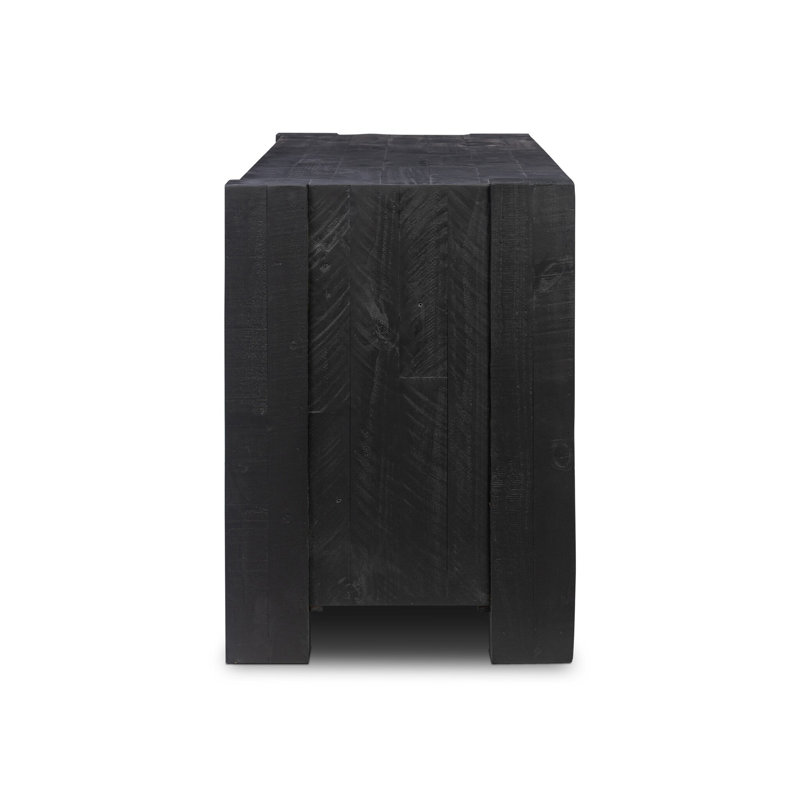 Perot 6 - Drawer Dresser, Aged Black Pine