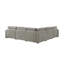 Canapé modulaire d'angle rembourré 6 places Angeliah-1239361846
