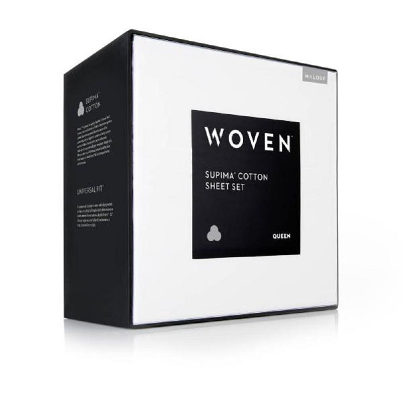 Full White Egyptian Cotton Deep Pocket Sheet Set