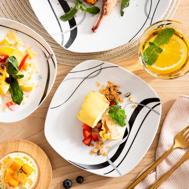 48 Piece Dinnerware Set, Service for 12