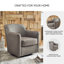 Fauteuil d'appoint pivotant Bradney-88302516