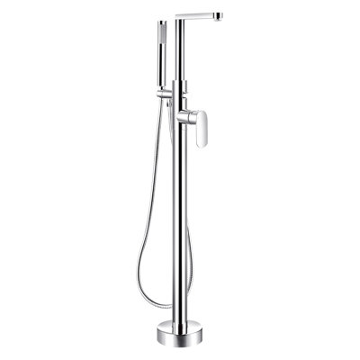 1 Handle Floor Tub Filler with Diverter