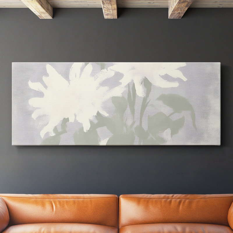 Toile tendue avec châssis abstrait 9 # LVI-Abstract, H 12 po x l 30 po