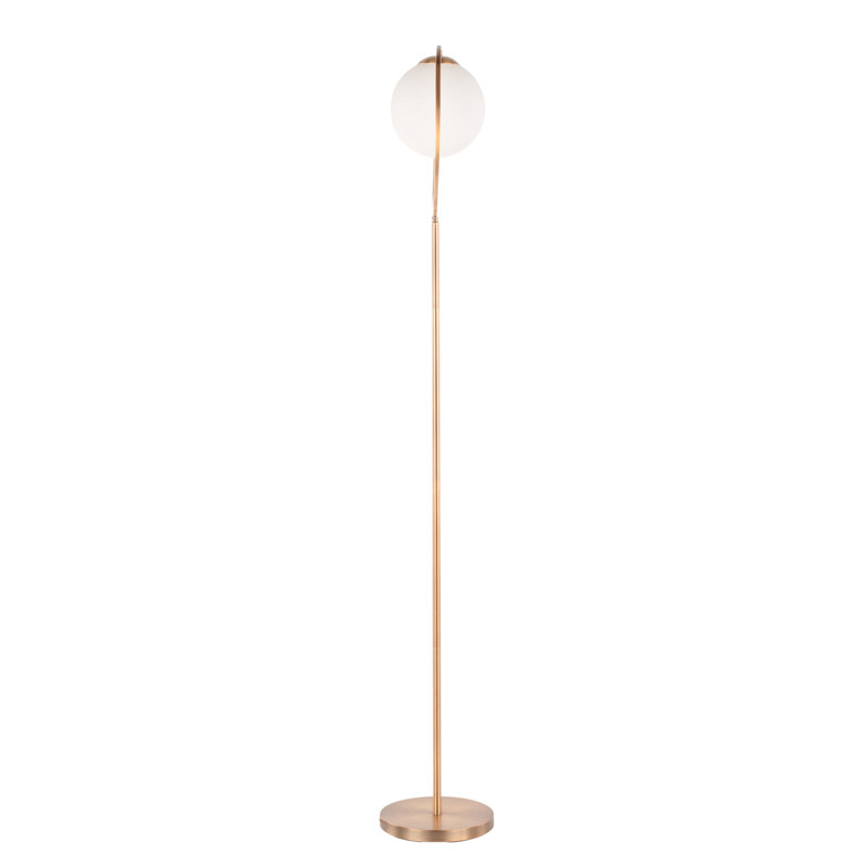 Zoey 65.25'' Traditional Floor Lamp, Gold