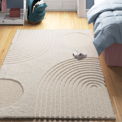 Gloria Abstract Shag Area Rug