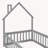 Montessori Toddler Floor Bed Frame, Modern House-Shaped Pine Wood Design with Guardrails & Fence-Style Headboard-1634555179-1634555176