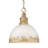 Avighna 1 - Light Shaded Pendant - Antique Ivory Shade-450328731
