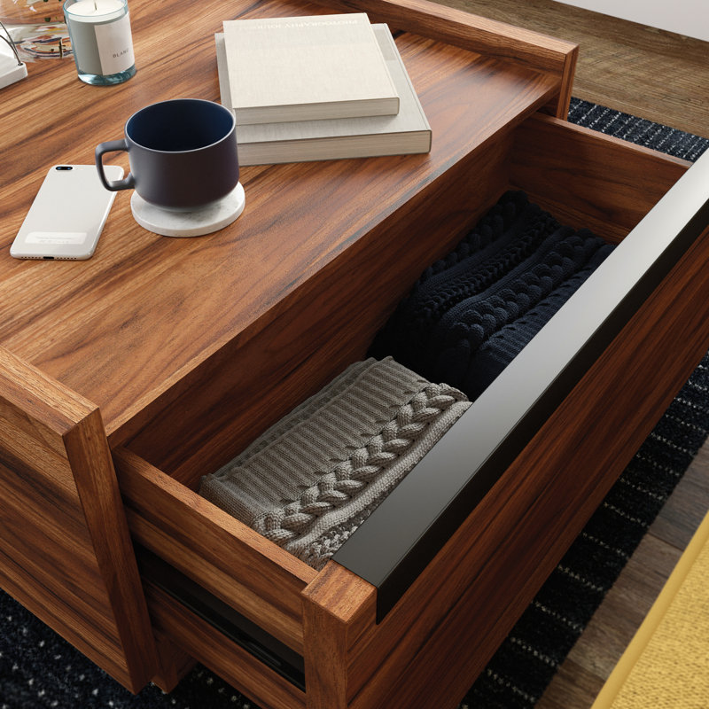 Tylor Single Coffee Table, Blaze Acacia