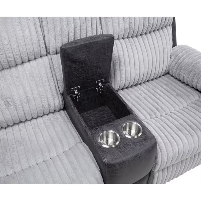 Ensemble de salon Lexy, Gris