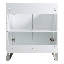 Ensemble de meuble-lavabo simple autoportant 30 po avec plateau en pierre Gesa-2111241722-2111241724