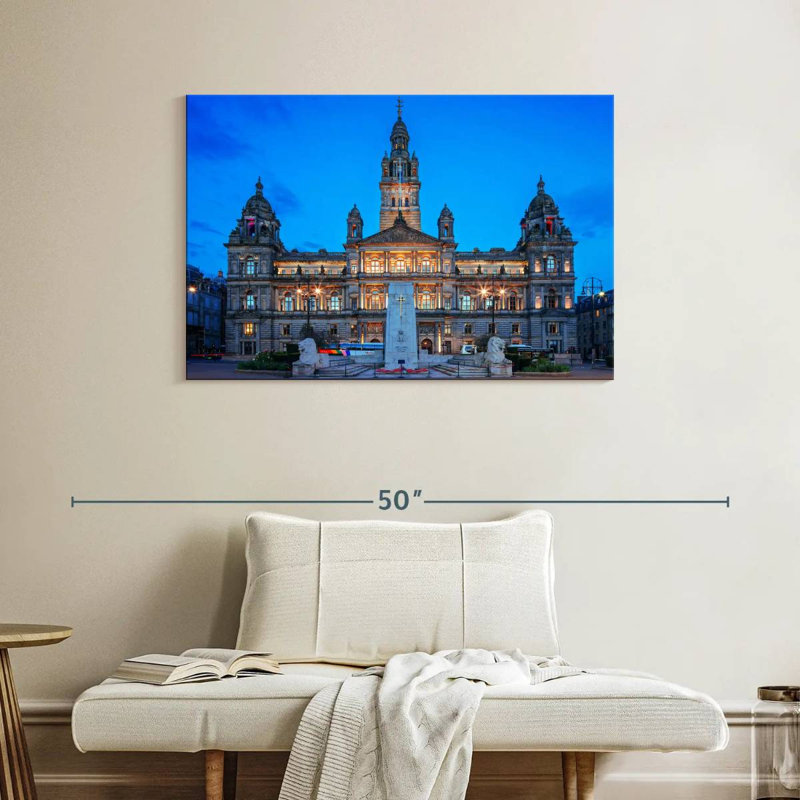 Lilie Glasgow City Chambers, 26" H x 39" W