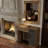 Maddox 30" Flip-Top Vanity with Anthracite Accents-1812497885