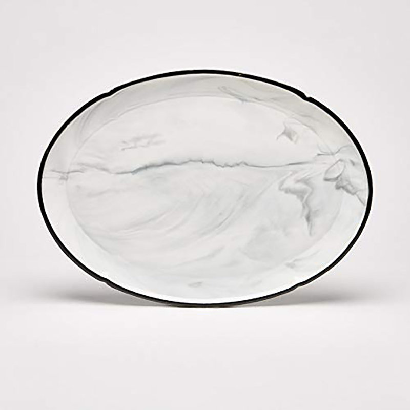 Rische 14" Bone China Dinner Plate