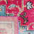 Felty Oriental Fuchsia / Blue Area Rug-738934630