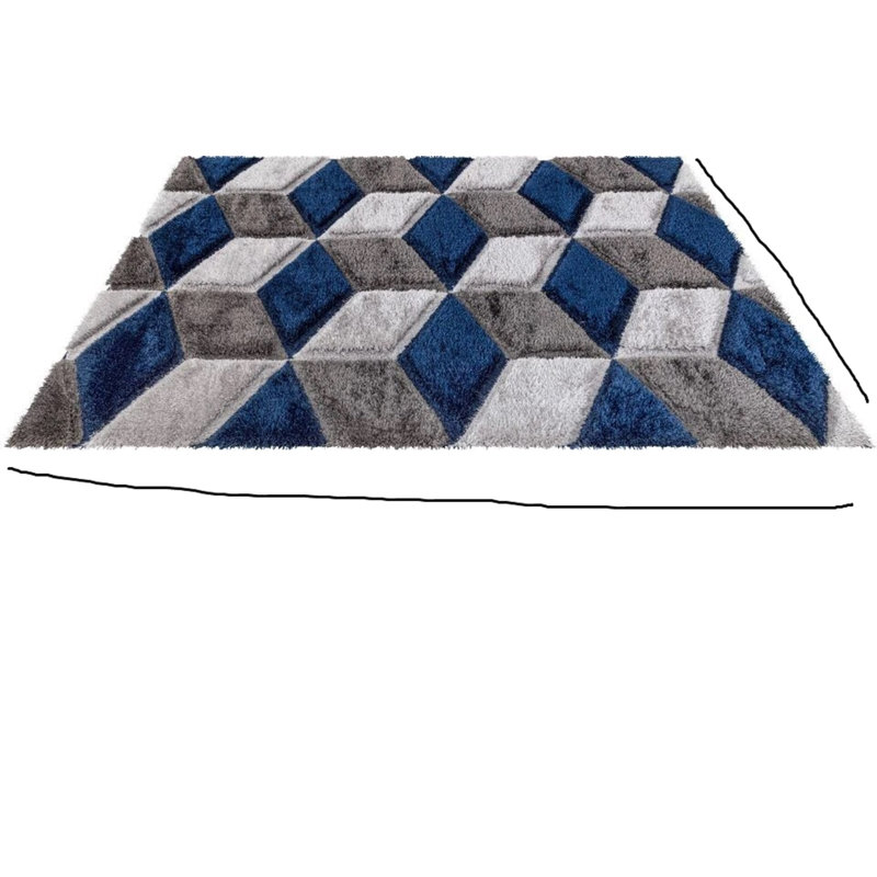 Shag Area Rug, Rectangle 120 x 170 cm