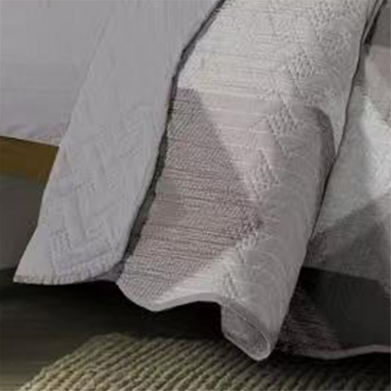 5pcs Quilt Bed Cover Set Reversible Premium Soft Bedspread Coverlet Bedding Set