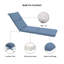 Coussin de chaise longue intérieur / extérieur 74 po x 22,5 po (ensemble de 1), coussin de remplacement en mousse haute densité de 3 po-433172735-433440208