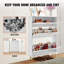 Range-chaussures avec 3 tiroirs rabattables