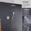 Système de douche circulaire à pression équilibrée à 3 fonctions avec valve brute-94485274