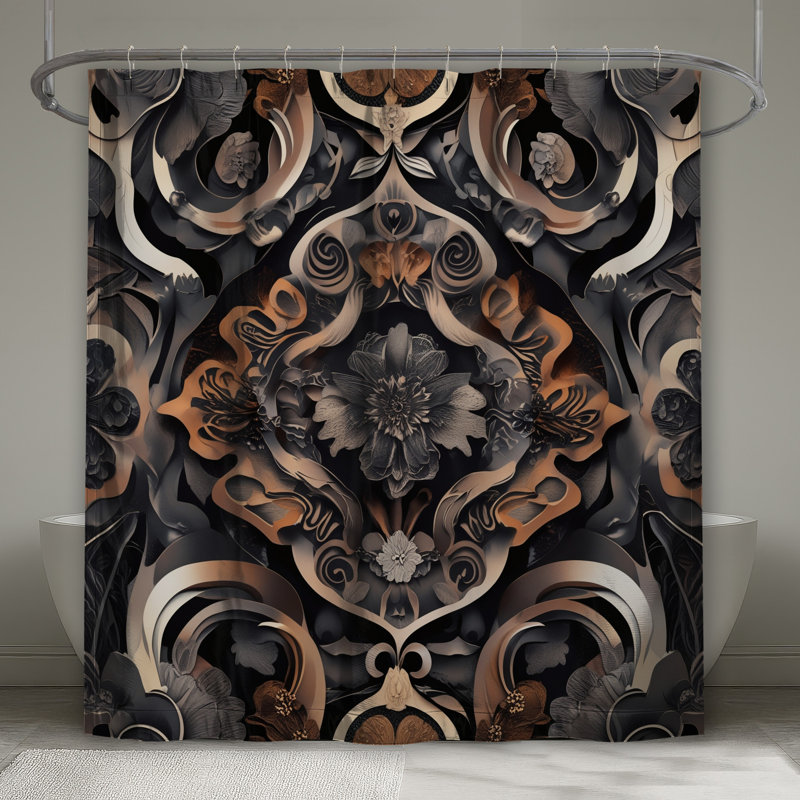 Rideaux de douche Ornate, 70in W x 84in H