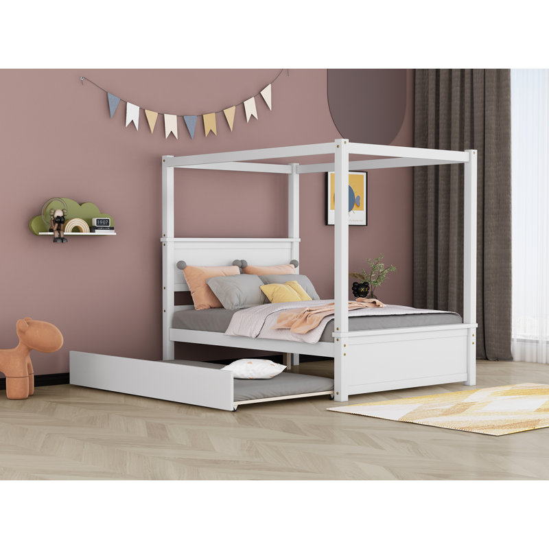 Encil Kids Full Canopy with Trundle