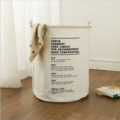 Canvas Laundry Set with Handles