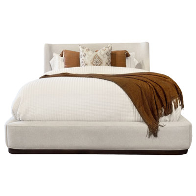 Wingback Platform Bed