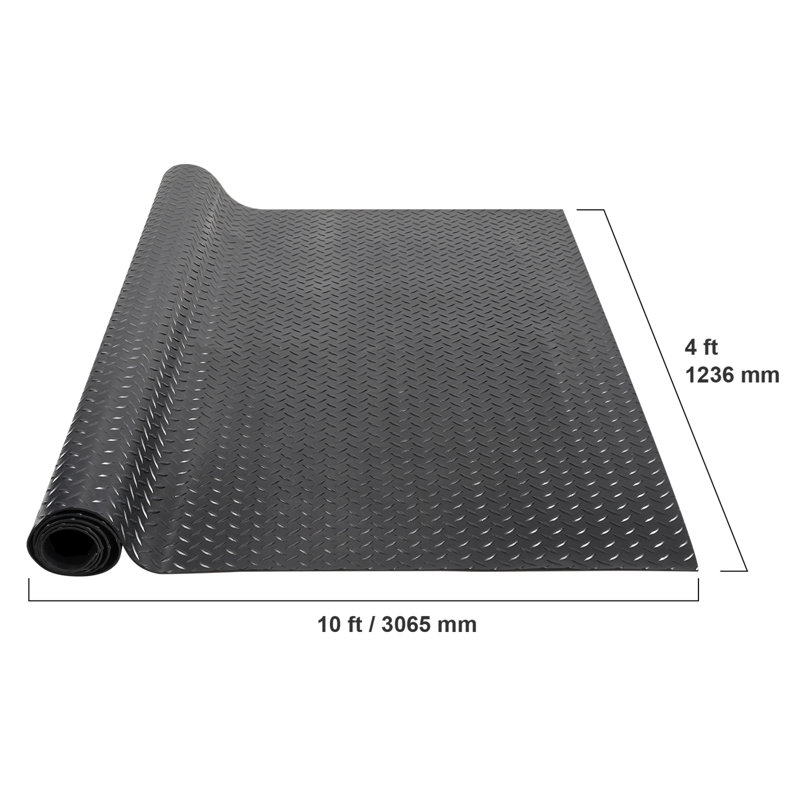 VEVOR 48'' Garage Flooring, 120" L x 48" W