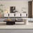Combinaison meuble télé de style crème avec table basse
