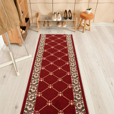 Runner Surie Runner 2'2'' X 2' Area Rug with Non-Slip Backing