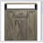 Rustic Oak Server with 3 Doors