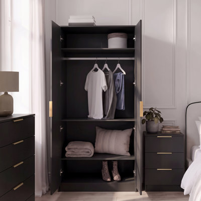 Glenhaven Tall Cabinet / Wardrobe - White