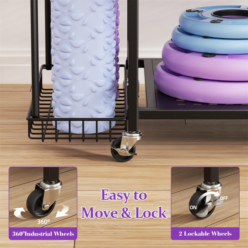 Metal Freestanding Multi-Use Sports Rack