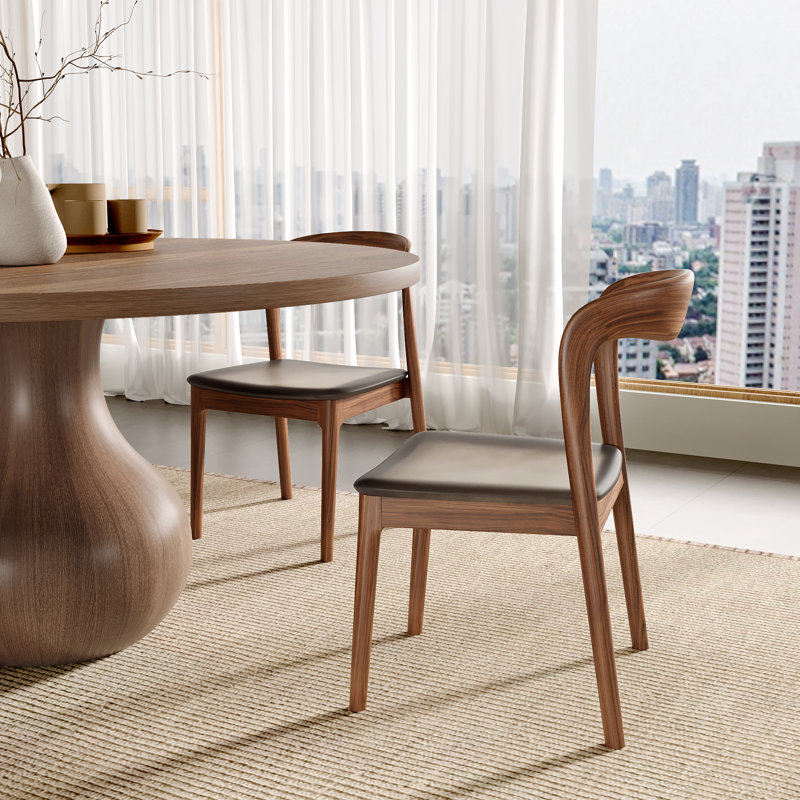 Ensemble de salle à manger 4/6 personnes, 7 pièces : table, 6 chaises, H 29,52 po x l 47,24 po x P 47,24 po
