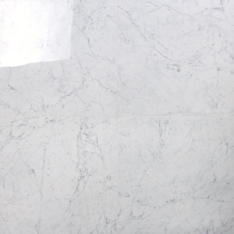 Carrelage mural 24 po x 24 po, Bianco