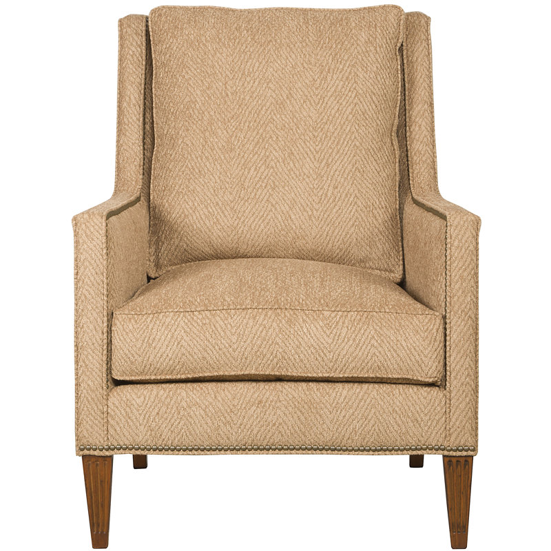 Alec Wingback Chair, No, Impala Linen, Casa Blanca