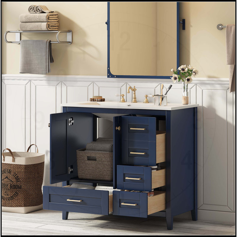 36'' Bathroom Vanity with Sink Combo Set