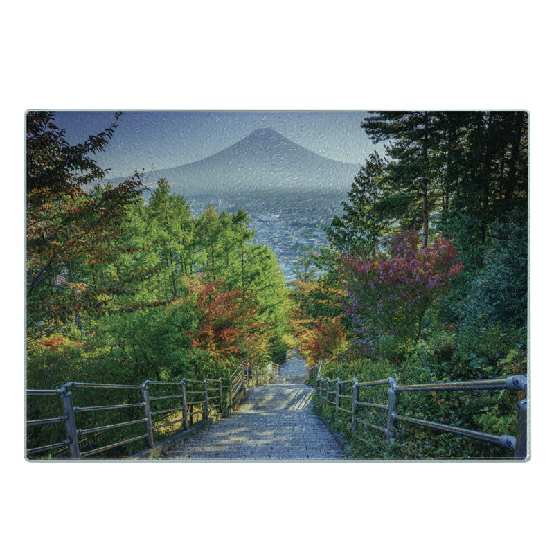 Planche à découper en verre trempé Ambesonne