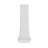 Tucson 26"W x 34"H White Vitreous China Rectangular Pedestal Bathroom Sink with Overflow for 8" Widespread Faucet