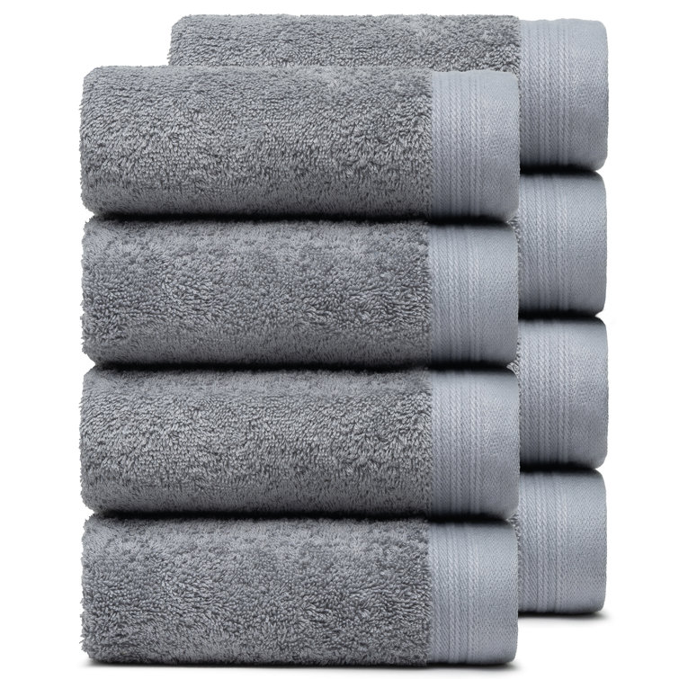 13x13-Washcloths Charcoal Grey-Premium