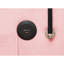 Lit moderne rose pliable avec dossier réglable, port, cendrier et support de téléphone rotatif, support en velours, support-1542343019