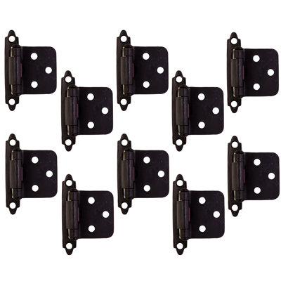 Charnières de porte décalées H 2,75 po x l 2,75 po
