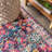 Latrobe Modern Persian Boho Floral Multi/Purple Rug-572769316